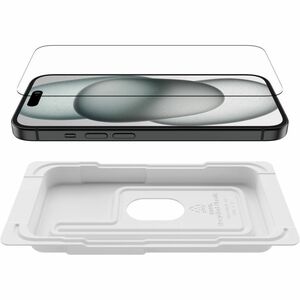 Belkin ScreenForce 9H Gehärtetes Glas Displayschutz für iPhone 15, Apple iPhone 15 Plus, Apple iPhone 15 Pro, Apple iPhone