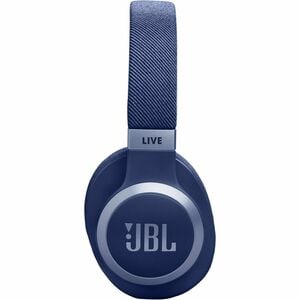 JBL Live 770NC Wireless Over-the-head, Over-the-ear Stereo Headset - Blue - Alexa - Binaural - Circumaural - Bluetooth - 3