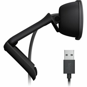 Logitech BRIO 105 Webcam - 2 Megapíxel - 30 fps - Grafite - USB tipo A - 1 Pack(s) - 1920 x 1080 Vídeo - CMOS Sensor - Foc