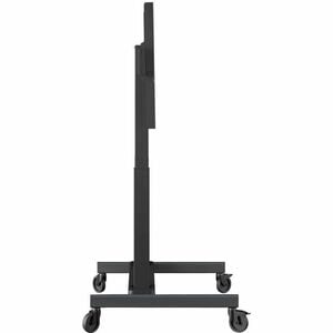 Vogel's RISE 3205 Display Cart - 100 kg Capacity - 4 Casters - 827 mm Width x 745 mm Depth x 1218 mm Height - Black - 109.
