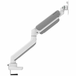 Neomounts Next Mounting Arm for Monitor, Curved Screen Display - White - Height Adjustable - 1 Display(s) Supported - 43.2