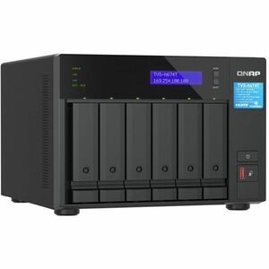 QNAP TVS-h674T-i5-32G SAN/NAS Storage System - Intel Core i5 i5-12400 Hexa-core (6 Core) 2.50 GHz - 6 x HDD Supported - 0 