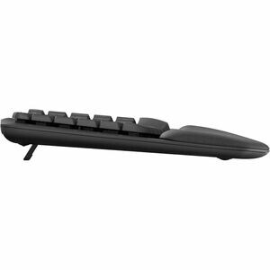 Logitech Wave Keys Keyboard - Wireless Connectivity - USB Interface - Danish, Norwegian, Swedish, Finnish - QWERTY Layout 