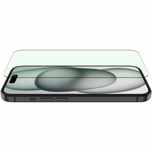 Belkin ScreenForce UltraGlass 2 Blue Light Filter Screen Protector for iPhone 15 - For LCD iPhone 15, iPhone 15 Plus, iPho