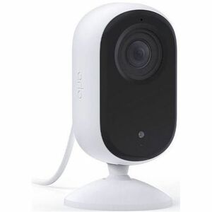 Arlo Essentials 4 Megapixel Indoor 2K Network Camera - Colour - White - Colour Night Vision - 2560 x 1440 - Wi-Fi - Wall M