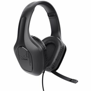 Casque de jeu Trust Gaming Zirox 415 - Filaire - Design Supra-auriculaire, Par dessus l'Oreille - Stéréo - Couleur Noir - 