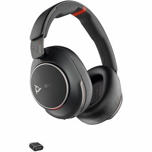 Poly Voyager Surround 85 UC Wired/Wireless Over-the-head, Over-the-ear Stereo Headset - Black - Microsoft Teams Certificat