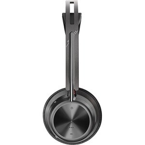 Poly Voyager Focus 2 Kabel/Kabellos Auf den Ohren, Kopfbügel Stereo Headset - Schwarz - Siri, Google Assistant - Binaural 