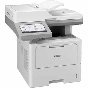 Brother MFC-L6910DN Wired Laser Multifunction Printer - Monochrome - Grey - Copier/Fax/Printer/Scanner - 50 ppm Mono Print