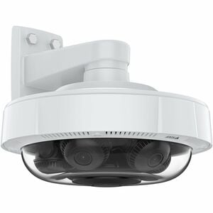 AXIS Panoramic P3737-PLE 5 Megapixel 2K Network Camera - Color - White  - Zipstream, Motion JPEG, H.265 (MPEG-H Part 2/HEV