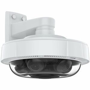 AXIS P3738-PLE 32 Megapixel Outdoor 4K Network Camera - Colour - Dome - White - TAA Compliant - 15 m Infrared Night Vision