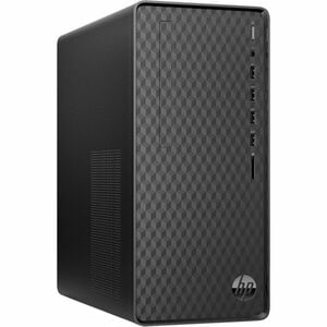 HP M01-F3000a M01-F3201 Desktop Computer - AMD Ryzen 3 5300G - 8 GB - 512 GB SSD - Dark Black - AMD B550A Chip - Windows 1