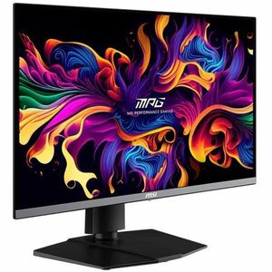 MSI MPG271QRX QD-OLED 27" Class WQHD Gaming OLED Monitor - 16:9 - Black - 26.5" Viewable - OLED - Quantum Dot OLED Backlig