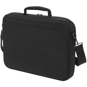 Dicota Eco Carrying Case for 38.1 cm (15") to 43.9 cm (17.3") Notebook - Black - 300D Polyethylene Terephthalate (PET) Bod