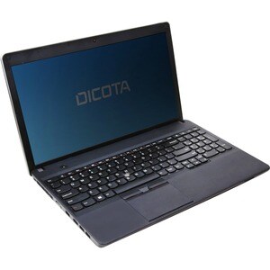 Dicota Secret Privacy Screen Protector - Black - For 35.8 cm (14.1") Widescreen LCD Notebook - 16:9