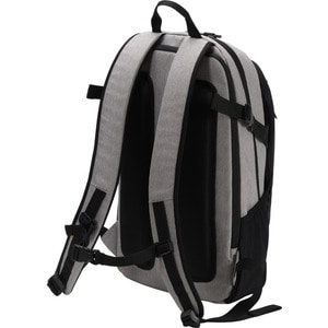 Dicota GO Carrying Case (Backpack) for 33 cm (13") to 39.6 cm (15.6") Notebook - Grey - Water Resistant - Polyester Body -