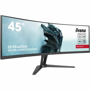 Moniteur LED de jeu iiyama G-MASTER Red Eagle Curved GCB4580DQSN-B1 45" Class Dual Quad HD (DQHD) Écran incurvé - 32:9 - N