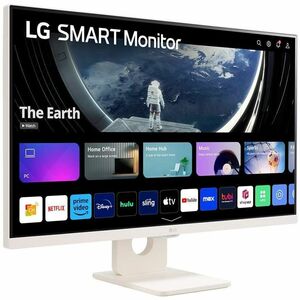 LG 27SR50F-W 27" (68.6 cm) Class Full HD Smart LCD Monitor - 16:9 - 27" (68.6 cm) Viewable - In-plane Switching (IPS) Tech