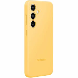 Samsung Case for Samsung Galaxy S24 Smartphone - Yellow - 1 - Damage Resistant, Scratch Resistant - Silicone