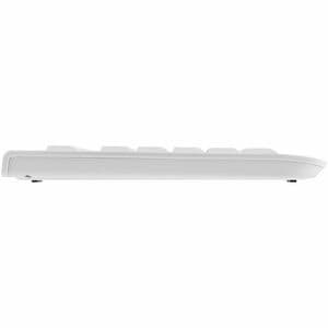 CHERRY KW 3000 Tastatur - Kabellos Konnektivität - USB 2.0 Typ A Schnittstelle - Deutsch - Weiß - Gummikuppel Keyswitch - 