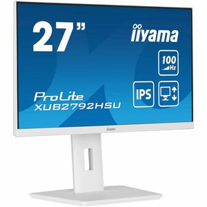iiyama ProLite XUB2792HSU-W6 27 Zoll Class Full HD LED-Monitor - 16:9 Format - Matt-weiß - 68,6 cm (27 Zoll) Viewable - IP