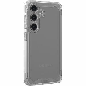 Urban Armor Gear Plyo Rugged Case for Samsung Galaxy S24 Smartphone - Ice - Crystal Clear - Drop Resistant, Shock Absorbin