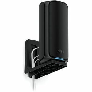 Netgear RBEWMB-10000S Mounting Bracket for Router - Black - Vertical - Glass Fiber Reinforced Plastic - 1