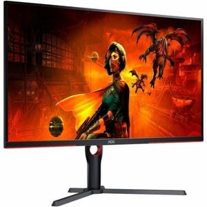 AOC AGON U32G3X 35" Class 4K UHD Gaming LED Monitor - 16:9 - Black, Red - 87.6 cm (34.5") Viewable - In-plane Switching (I