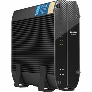 QNAP TS-410E-8G SAN/NAS Storage System - Intel Celeron J6412 Quad-core (4 Core) 2 GHz - 4 x HDD Supported - 0 x HDD Instal