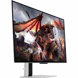 Moniteur OLED gaming Samsung Odyssey OLED G8 S32DG800SU 32" Class 4K UHD - 16:9 - Argenté - 81,3 cm (32") Viewable - OLED 