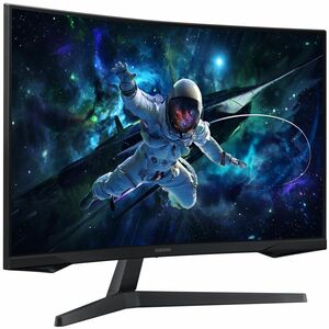 Samsung Odyssey G5 S32CG552EN 32" Class WQHD Curved Screen Gaming LED Monitor - 16:9 - Black - 32" Viewable - Vertical Ali