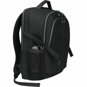 Dicota ECO Tasche (Rucksack) für 35,6 cm (14 Zoll) bis 39,6 cm (15,6 Zoll) Notebook - Schwarz - wasserabweisend, Feuchtigk