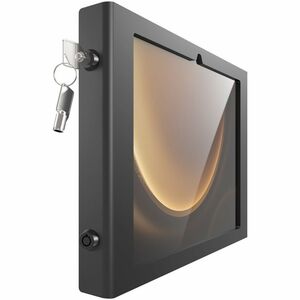Compulocks Galaxy Tab S9FE+ 12.4" Apex Secured Enclosure - Key Lock - Nero