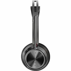 Poly Voyager Focus 2 Kabel/Kabellos Kopfbügel, Auf den Ohren Stereo Headset - Schwarz - Siri, Google Assistant - Binaural 