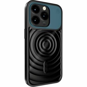 STM Goods Reawaken Case for Apple iPhone 15 Plus Smartphone - Black Atlantic - Impact Absorbing, Drop Resistant - Acryloni