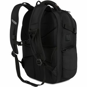 SwissGear ScanSmart 5358202410 Carrying Case (Backpack) for 16" Notebook - Black - Abrasion Resistant, Crush Resistant Poc