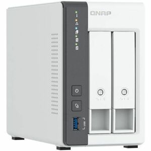 QNAP TS-216G 2 x Total de compartimentos Sistema de armazenamento SAN/NAS - 4 GB Flash Memory Capacity Cortex A55 Quad-cor
