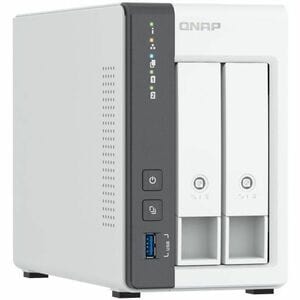 QNAP TS-216G 2 x Gesamtzahl Einschübe SAN/NAS-Speichersystem - 4 GB Größe Flash-Speicher Cortex A55 Quad-Core 2 GHz - 4 GB