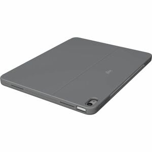 Logitech Combo Touch Tastatur/Cover für 33 cm (13 Zoll) Apple iPad Air 13 (2024) iPad Air - Grau - Plastik Körper - Abrieb