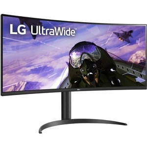 LG Ultrawide 34WP65C-B 34" Class UW-QHD Curved Screen Gaming LCD Monitor - 21:9 - Noir - 34" Viewable - Vertical Alignment