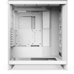 NZXT H7 Flow CM-H72FW-R1 Computer Case - ATX Motherboard Supported - Mid-tower - Galvanized Cold Rolled Steel (SGCC), Temp