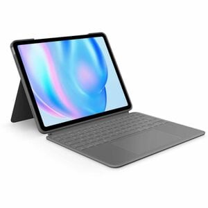 Logitech Combo Touch Keyboard/Cover Case for 27.9 cm (11") Apple iPad Air 11 (2024), iPad Air (5th Generation) Tablet - Ox