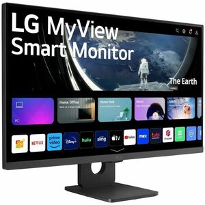 LG MyView 27SR50F-B 32" Class Full HD Smart LCD Monitor - 16:9 - White - 31.5" Viewable - In-plane Switching (IPS) Technol