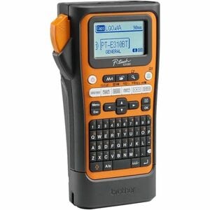 Brother PT-E310BTVP Electronic Label Maker - Thermal Transfer - 20 mm/s Mono18 mm, 12 mm, 3.50 mm, 6 mm, 9 mm - LCD Screen