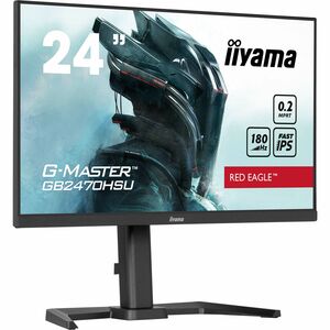 iiyama G-MASTER Red Eagle GB2470HSU-B6 24 Zoll Class Full HD LED-Monitor - 16:9 Format - Mattschwarz - 60,5 cm (23,8 Zoll)