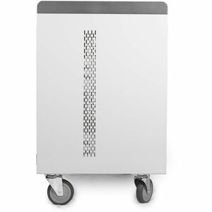 Rocstor Volt Charging Cart - 3 Shelf - Push Handle Handle - 4 Casters - 5" Caster Size - Steel - 30" Width x 25.10" Depth 