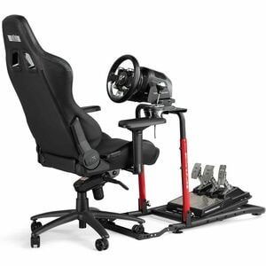 Next Level Racing Wheel Stand Lite 2.0 - 66.14 lb Load Capacity - 29.5" Height x 22.4" Width - Wheels, Compact, Durable, P