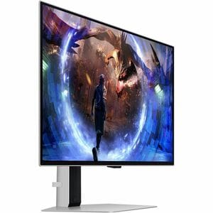 Monitor OLED da gaming Samsung Odyssey OLED G6 S27DG600SU 685,8 mm (27") Class WQHD - 16:9 - Argento, Nero - 68,6 cm (27")