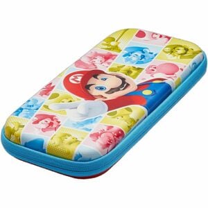 PowerA Slim Case for Nintendo Switch OLED Model, Nintendo Switch or Nintendo Switch Lite - Mushroom Kingdom Reel. Case typ