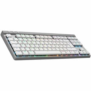 Logitech G G515 LIGHTSPEED TKL Gaming Keyboard - Wired/Wireless Connectivity - USB Type A Interface - RGB LED - German - Q